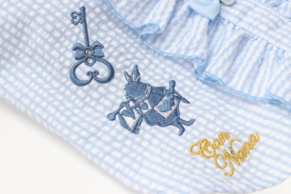 アリス ストライプシャツ ブルー