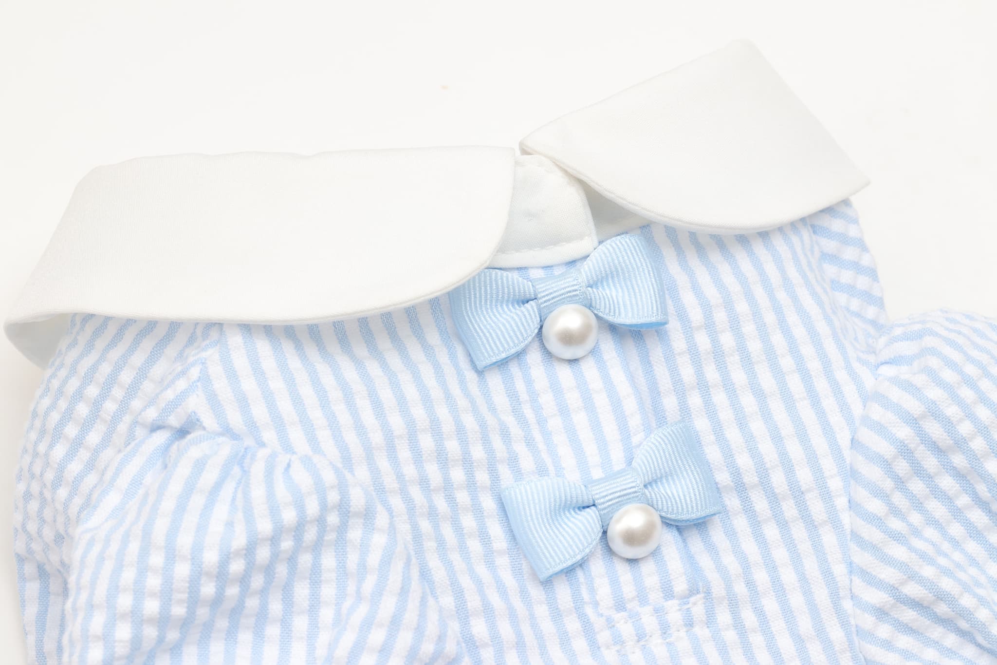 アリス ストライプシャツ ブルー