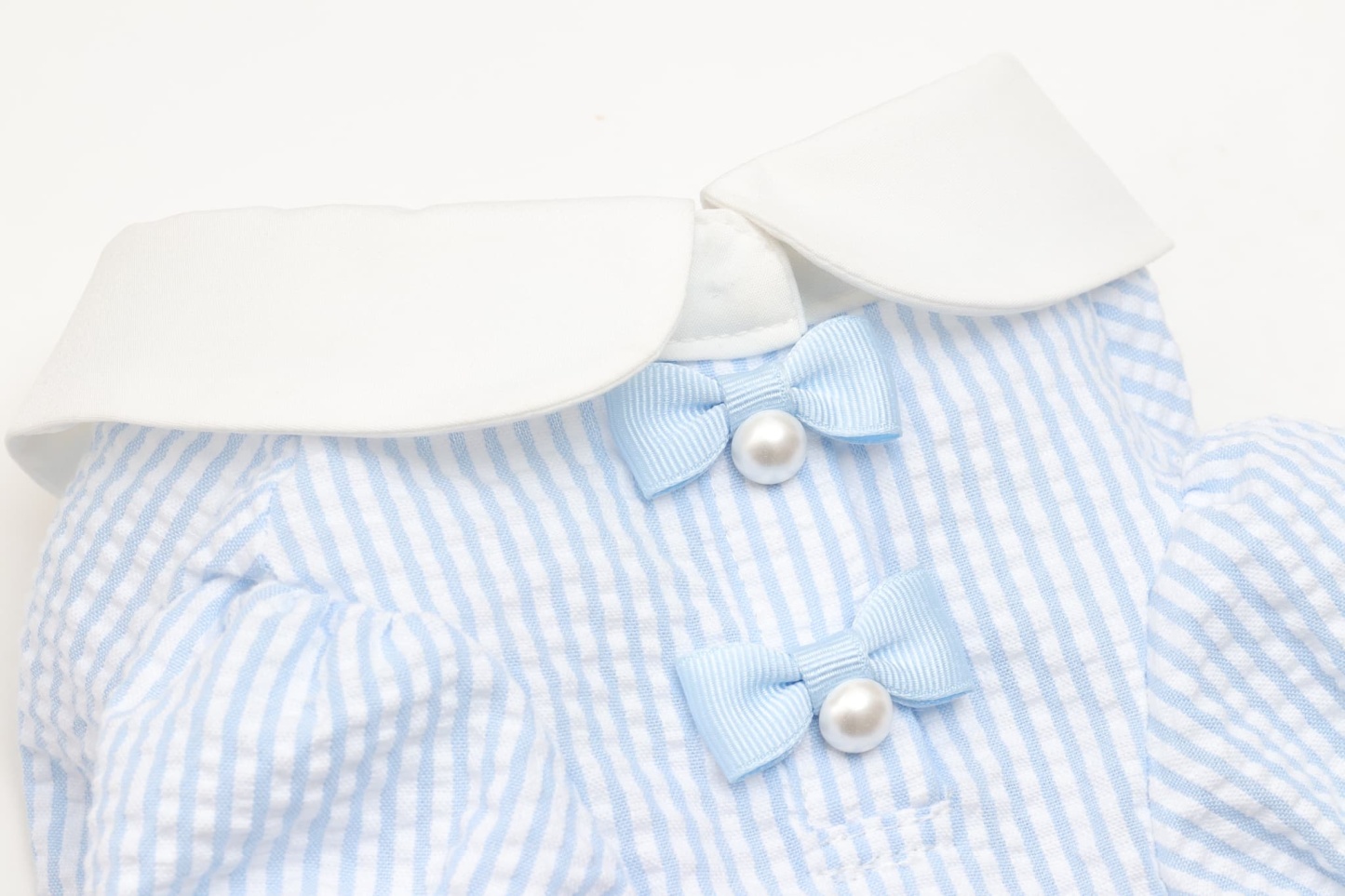 アリス ストライプシャツ ブルー