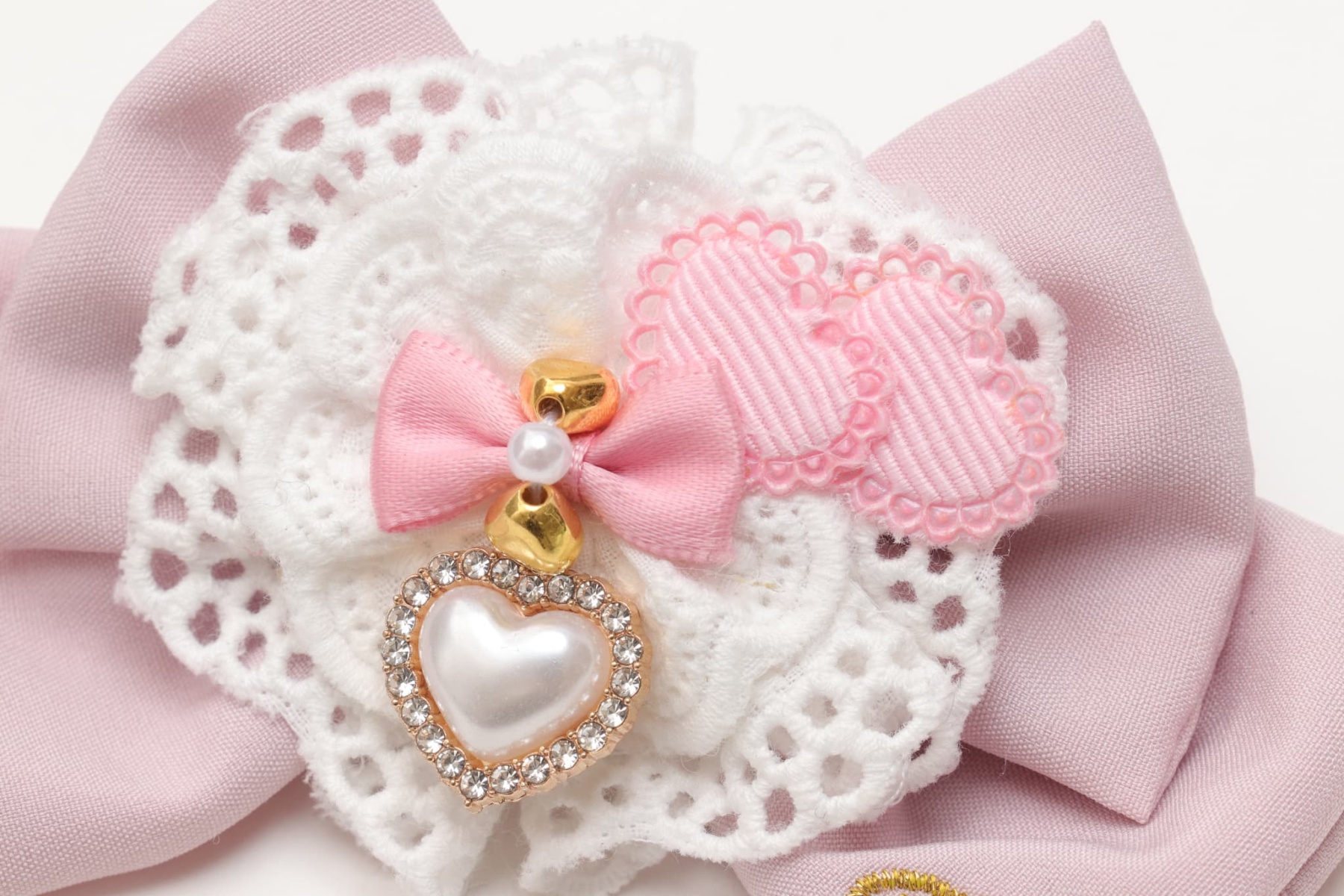 アリス ハートビジューバレッタ