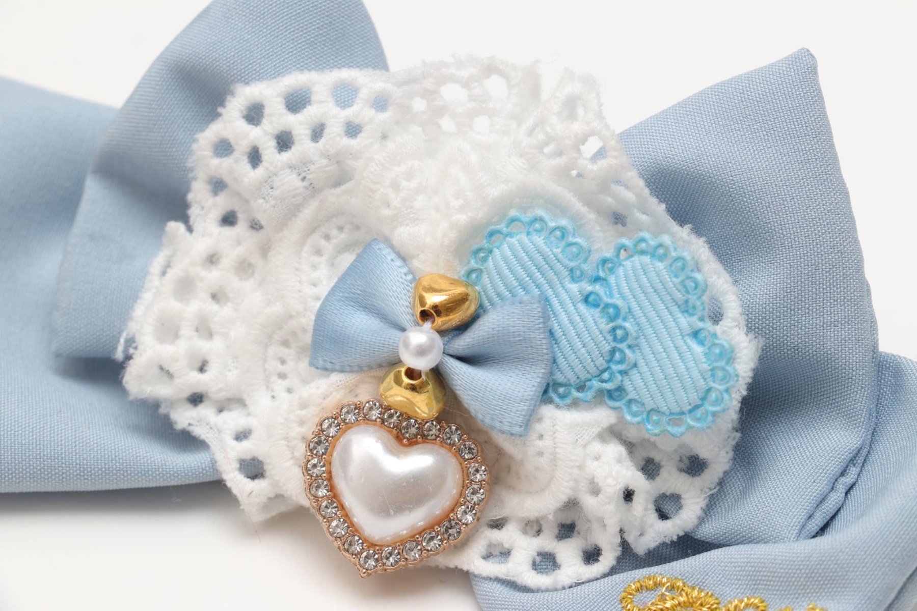 アリス ハートビジューバレッタ