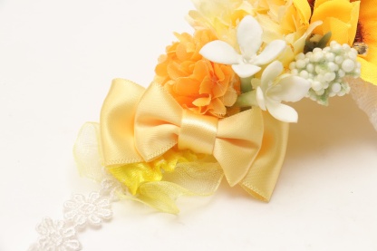 ダブルひまわりヘッドドレス