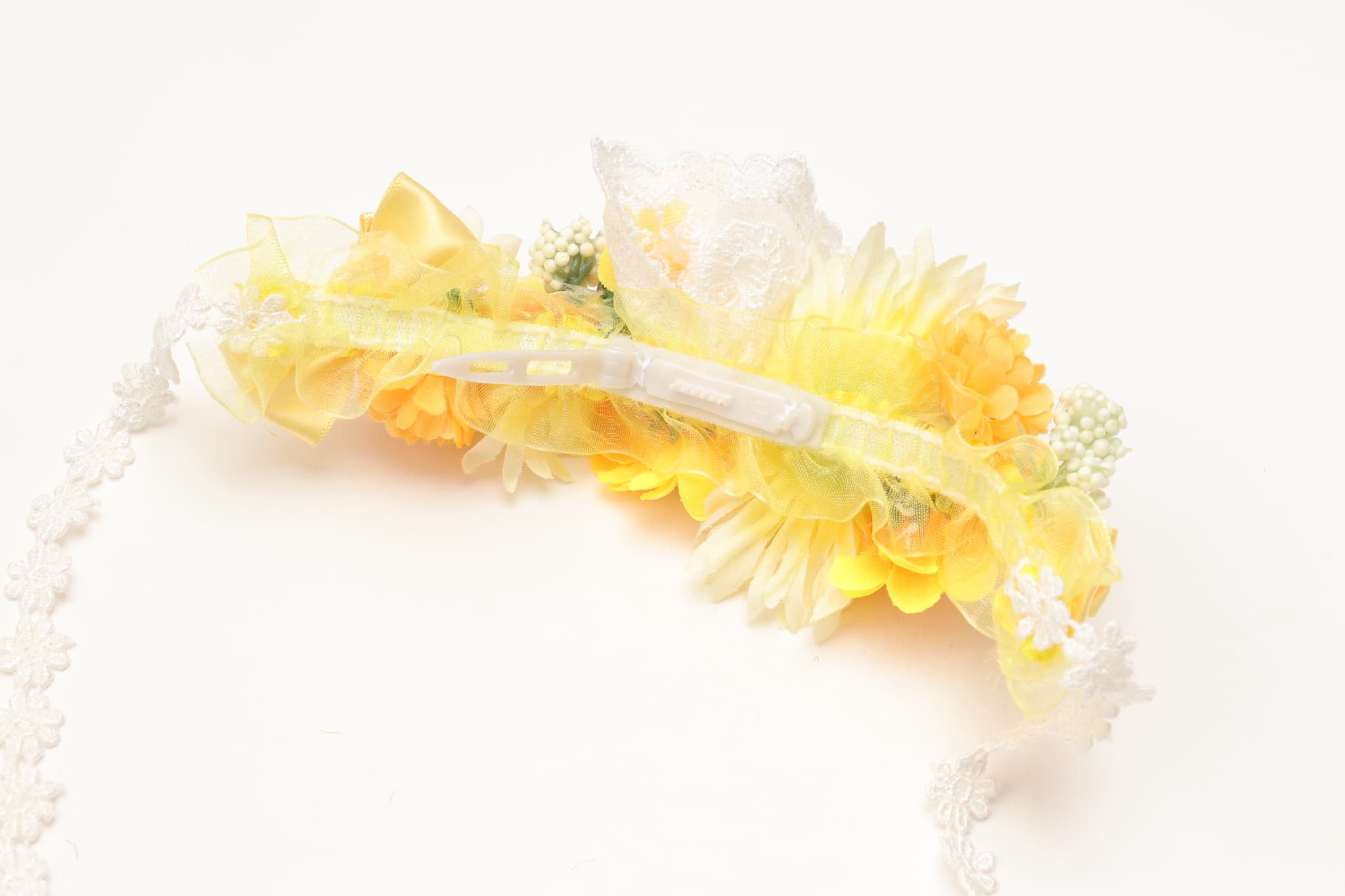 ダブルひまわりヘッドドレス