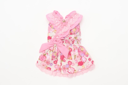 花柄和ロりワンピース