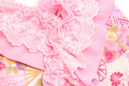 花柄和ロりワンピース