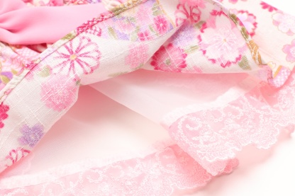 花柄和ロりワンピース