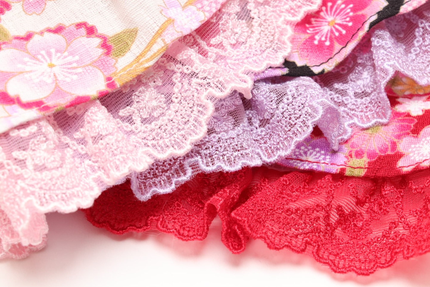 花柄和ロりワンピース