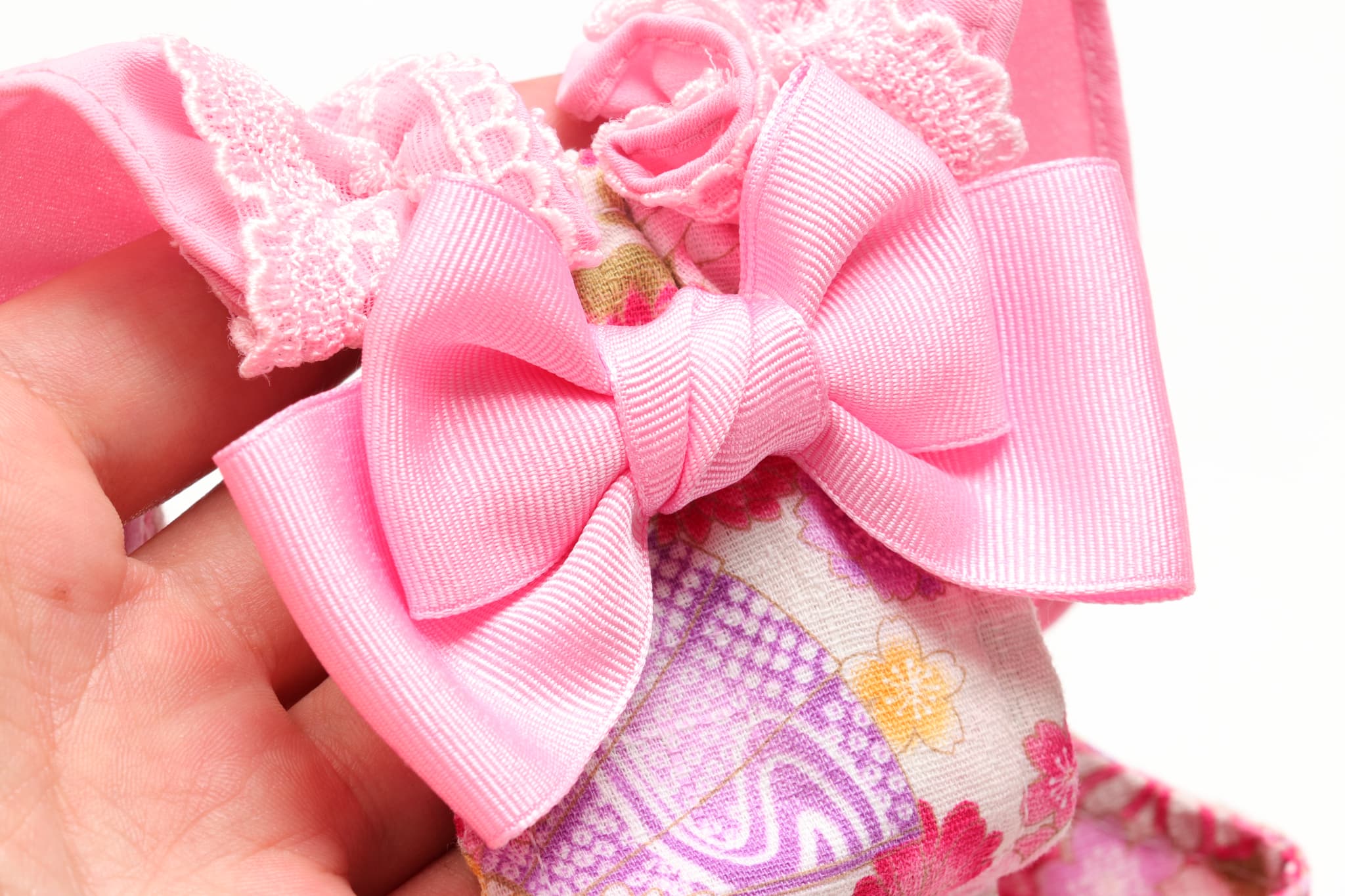 花柄和ロりワンピース