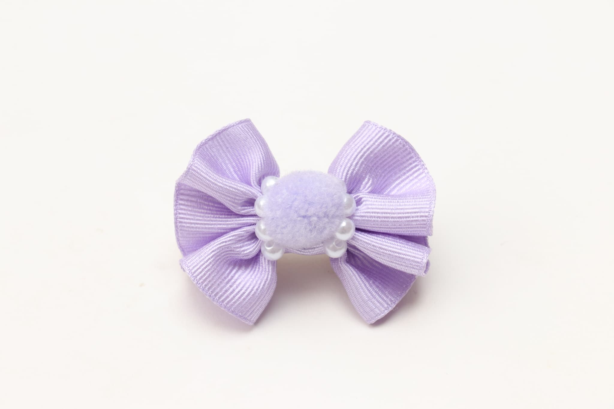 LB-325ぽんぽんバレッタリボン