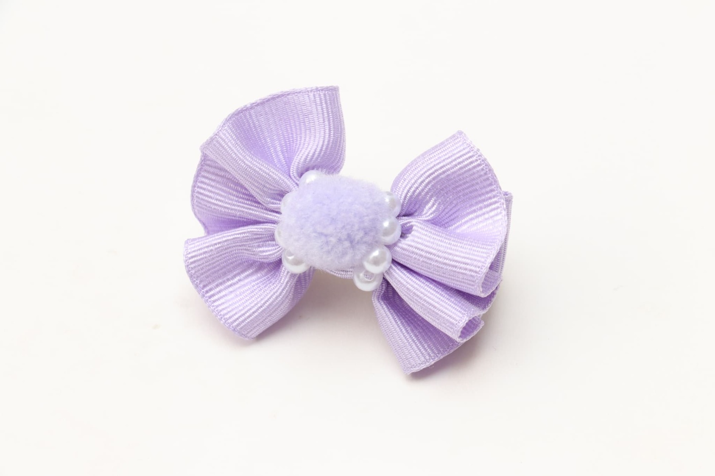 LB-325ぽんぽんバレッタリボン