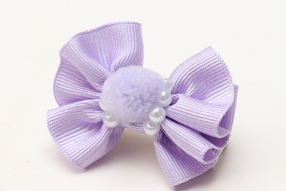 LB-325ぽんぽんバレッタリボン