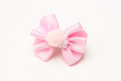 LB-325ぽんぽんバレッタリボン