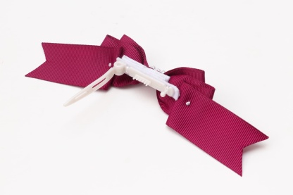 秋限定色【角度一定スタンド式】きゃんナナ姫リボンバレッタ