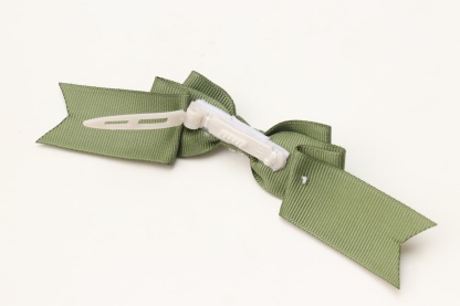 秋限定色【角度一定スタンド式】きゃんナナ姫リボンバレッタ