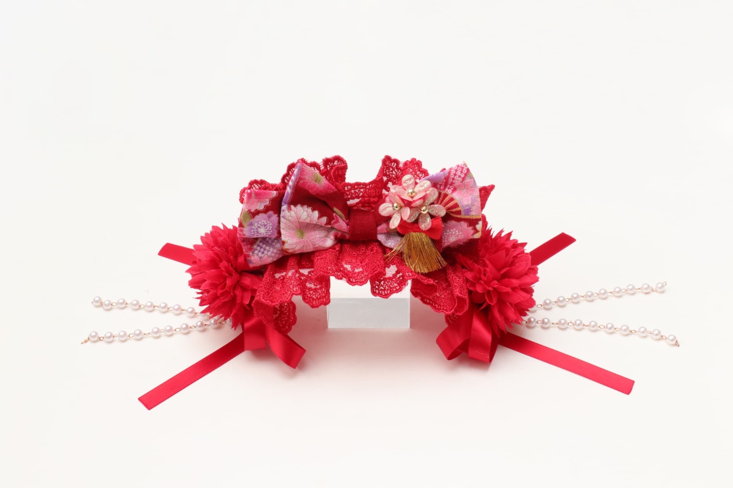 ラグジュアリー和ロリヘッドドレス