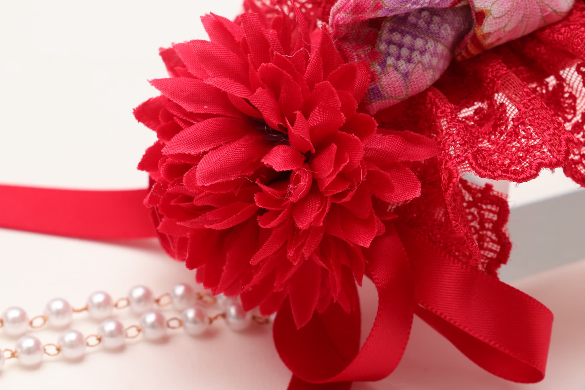 ラグジュアリー和ロリヘッドドレス