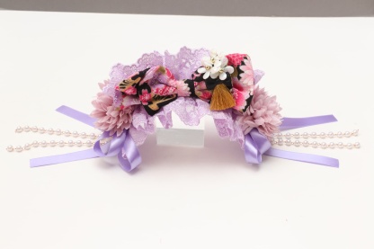 ラグジュアリー和ロリヘッドドレス