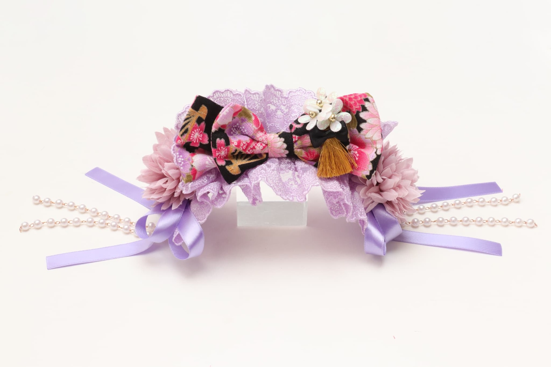 ラグジュアリー和ロリヘッドドレス