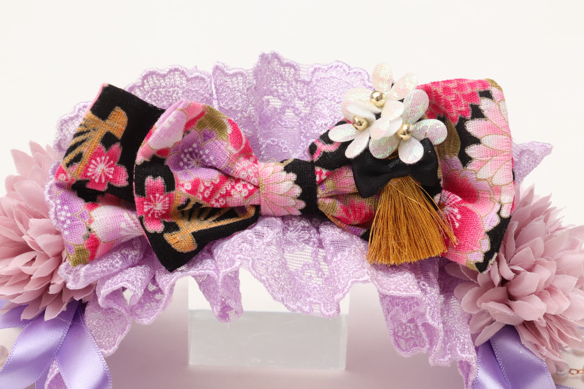 ラグジュアリー和ロリヘッドドレス