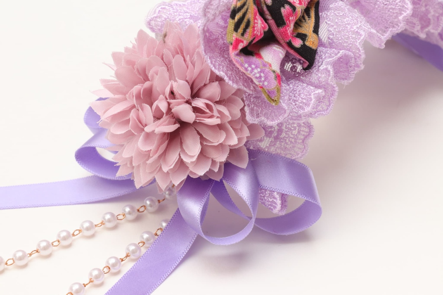 ラグジュアリー和ロリヘッドドレス