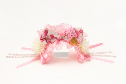 ラグジュアリー和ロリヘッドドレス