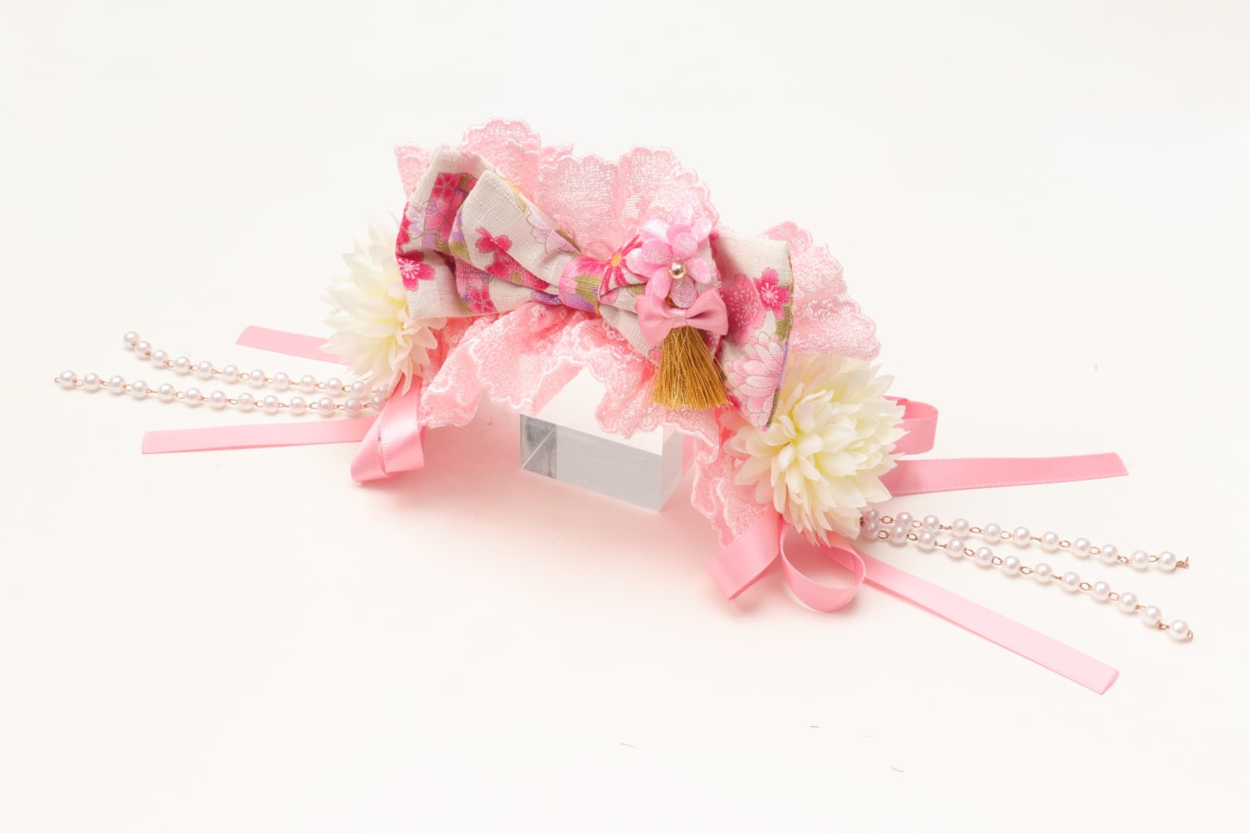 ラグジュアリー和ロリヘッドドレス