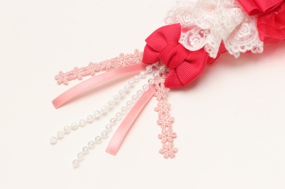 HD-032 いちごデコレーションヘッドドレス レッド