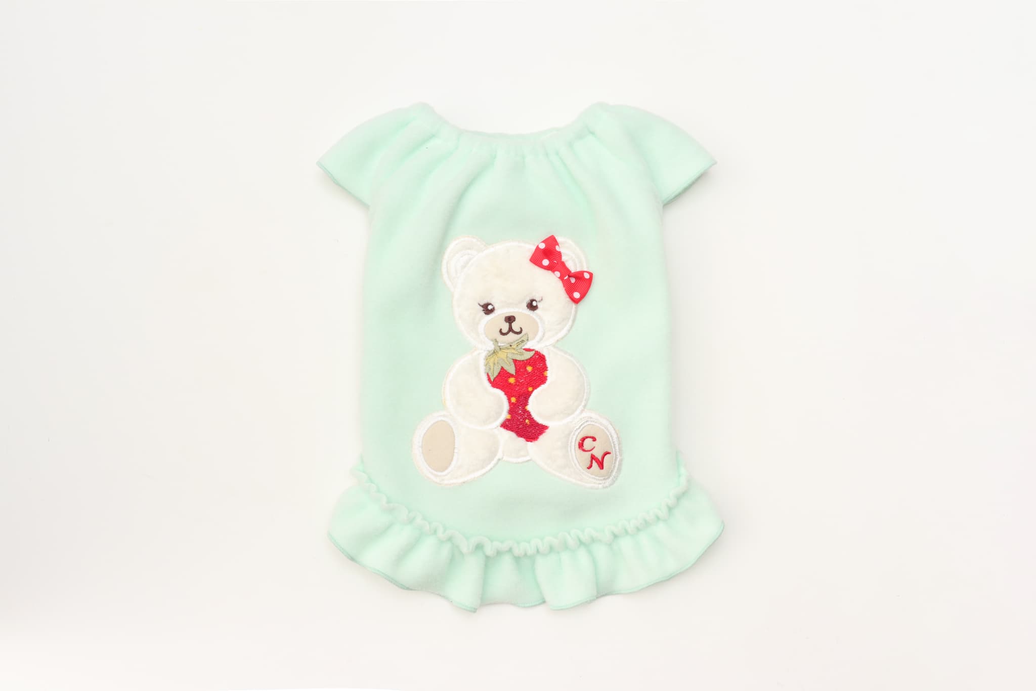 1171くまいちごフリースワンピース – 【公式】CanNana（きゃんナナ