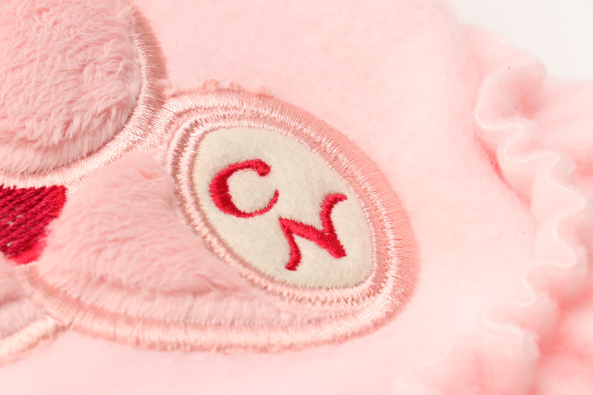 1171くまいちごフリースワンピース