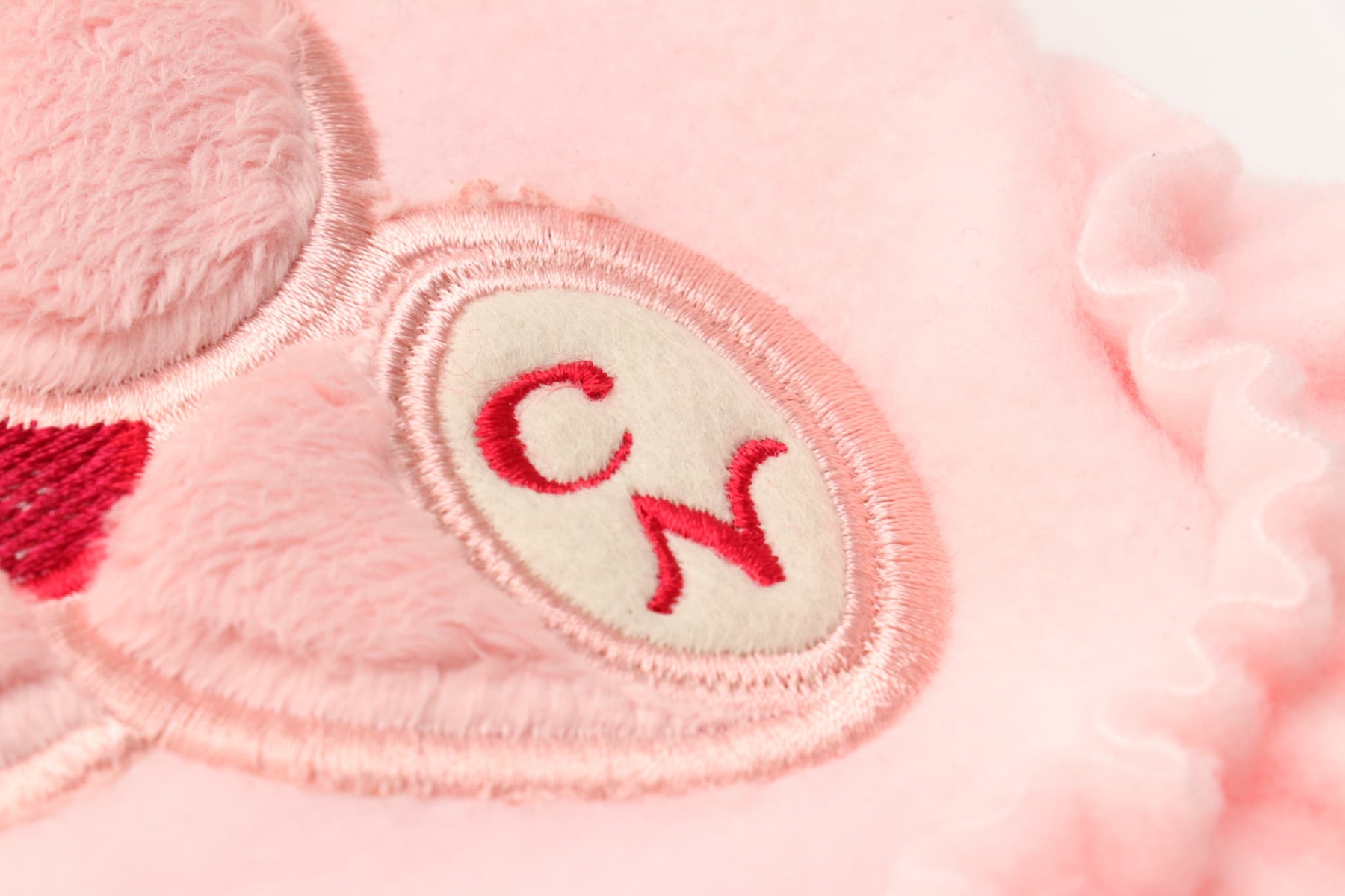 1171くまいちごフリースワンピース