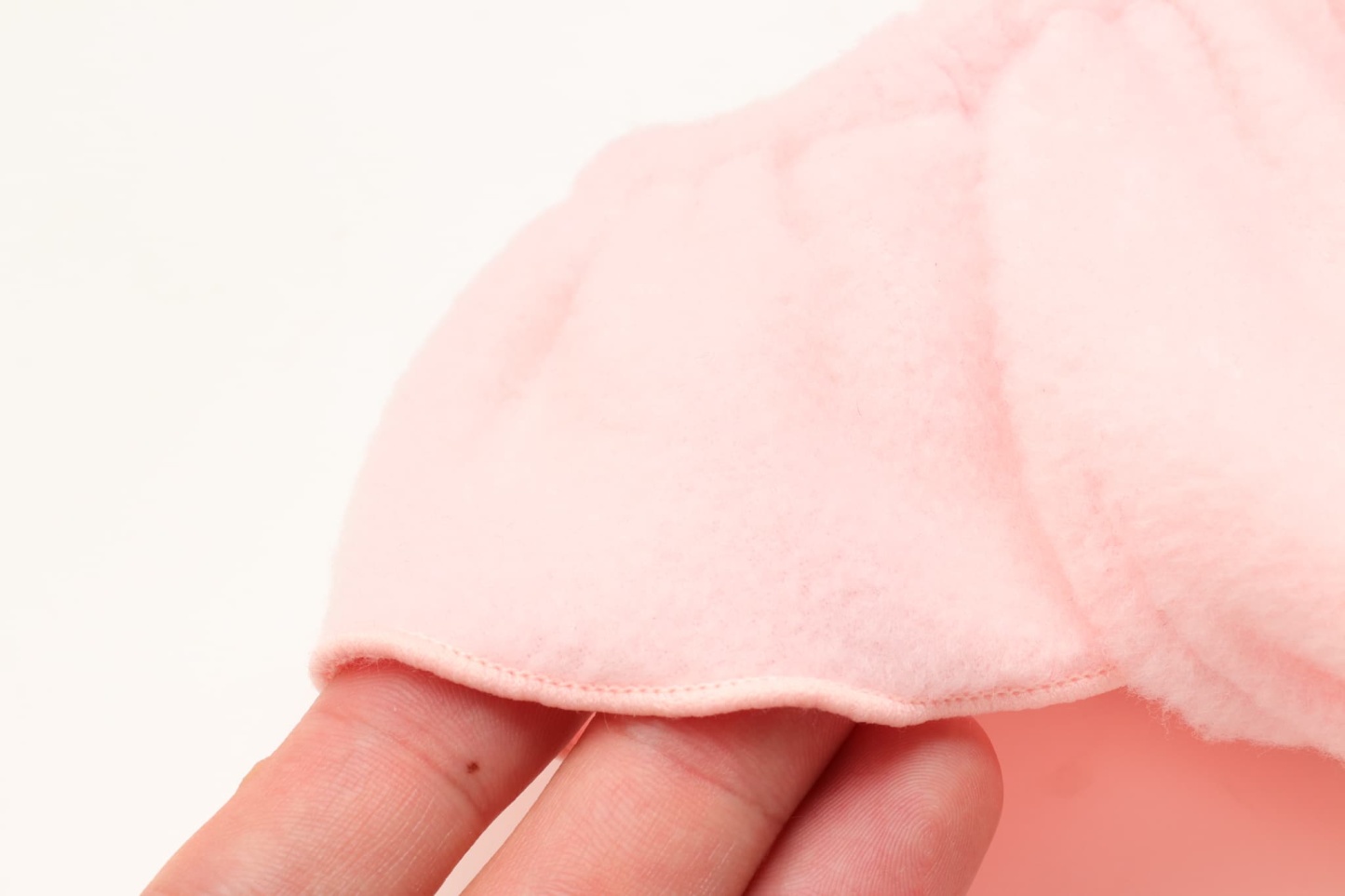 1171くまいちごフリースワンピース