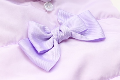 1174リボン付き中綿マント