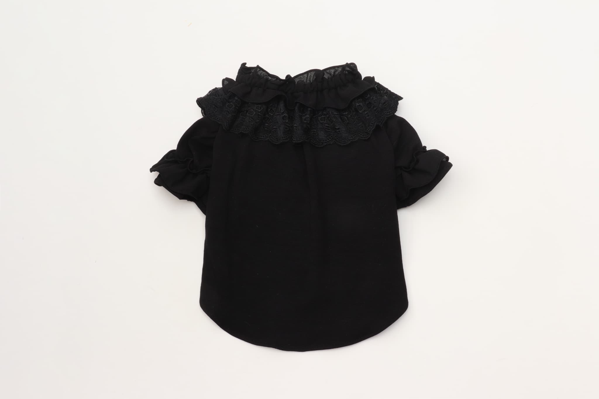 フリルカットソー