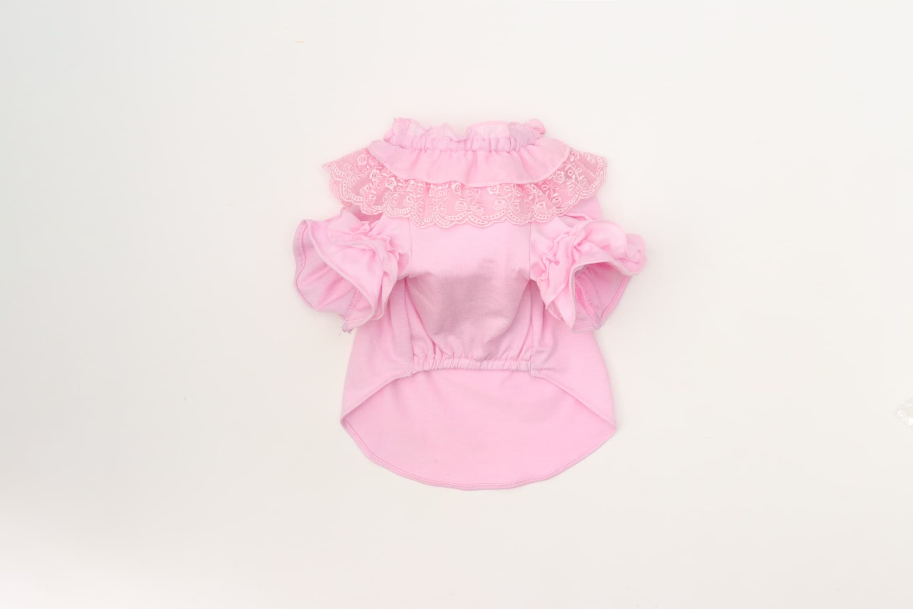 フリルカットソー