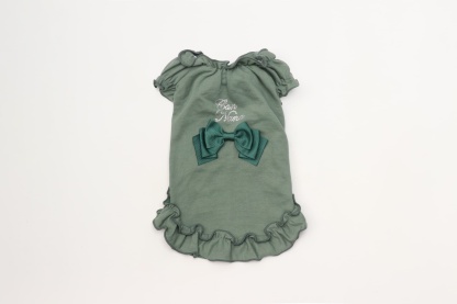 リボンカットソーワンピース