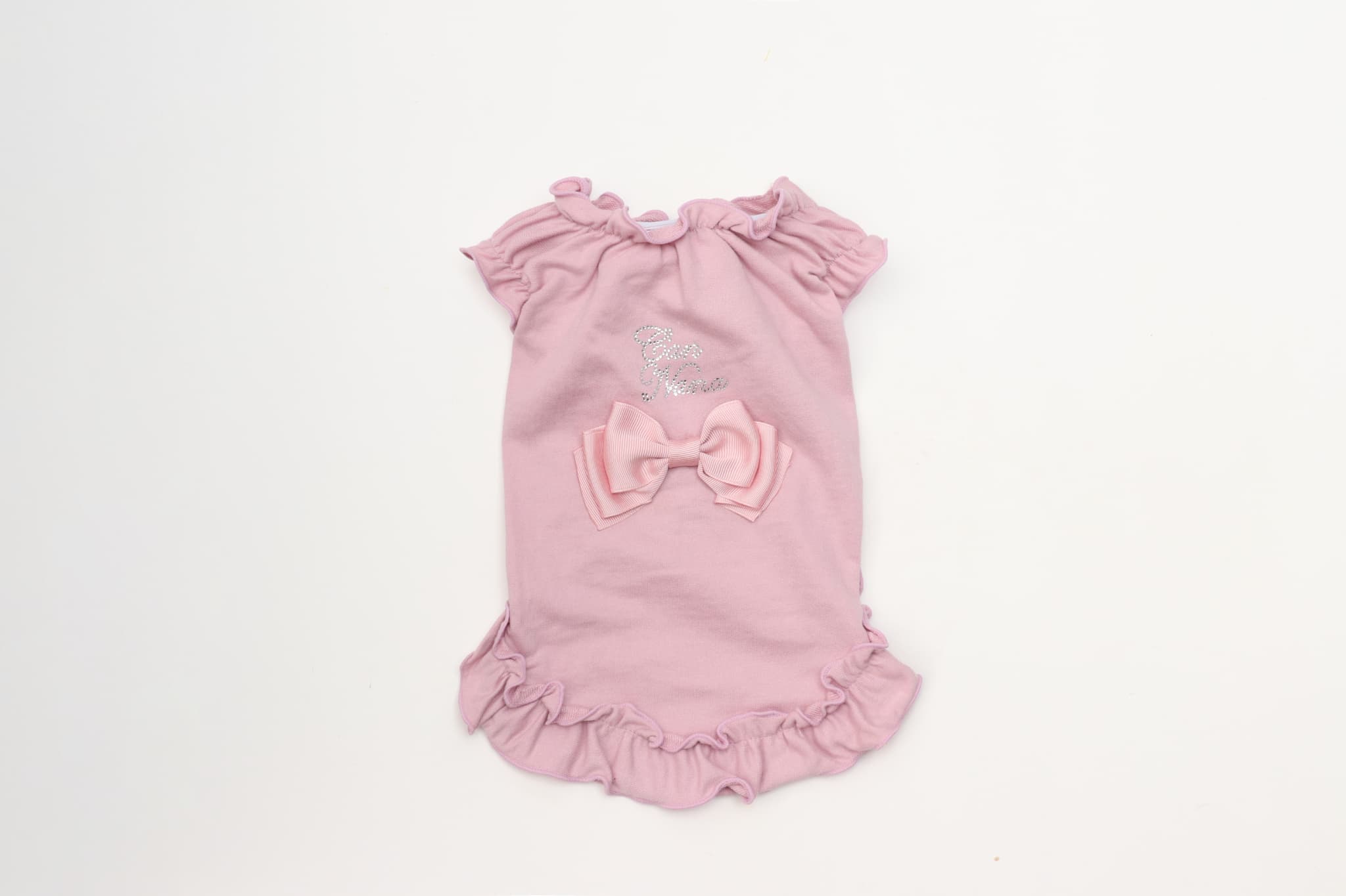 リボンカットソーワンピース