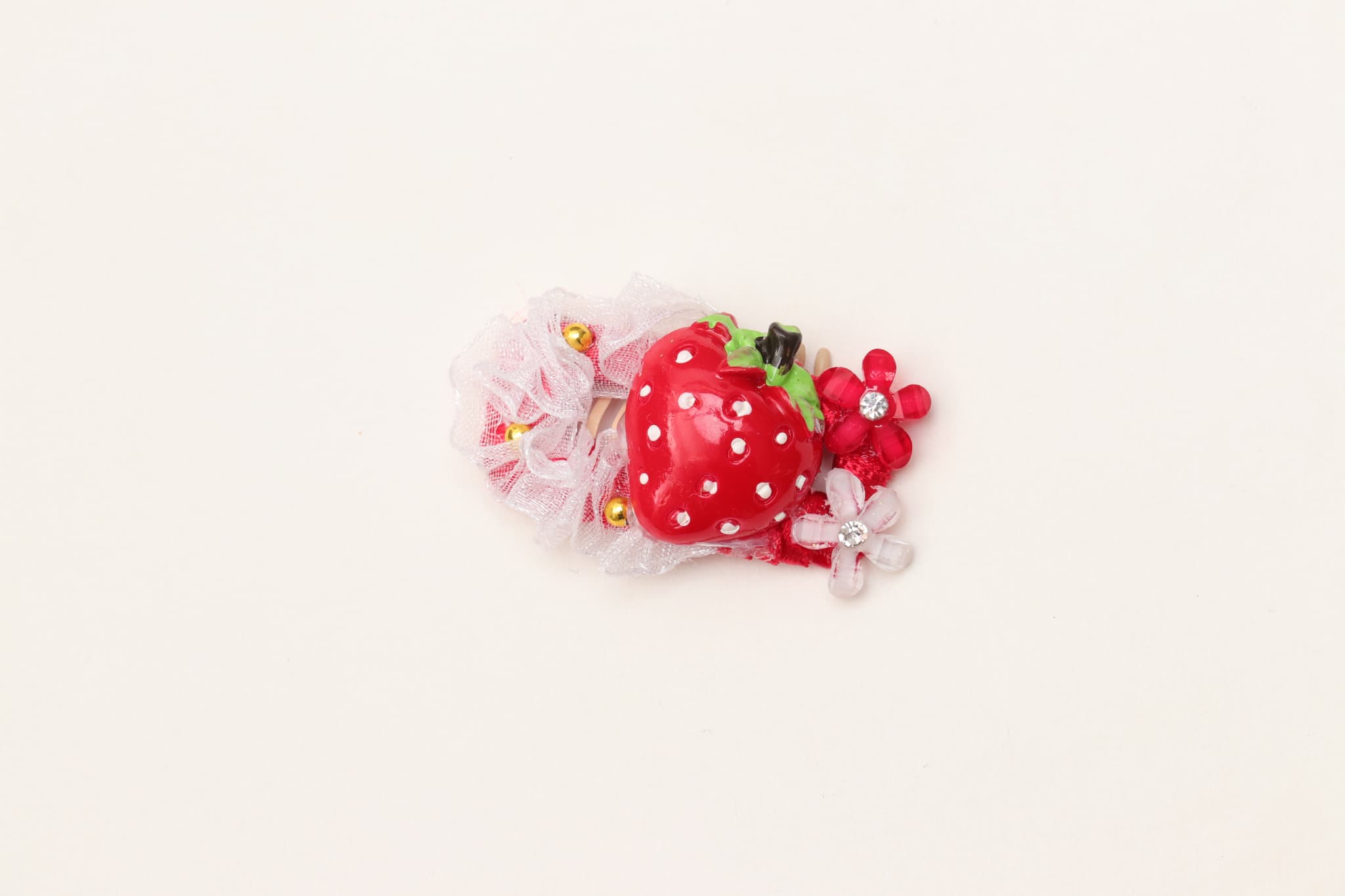 AC-042 いちごデコレーションパッチン レッド