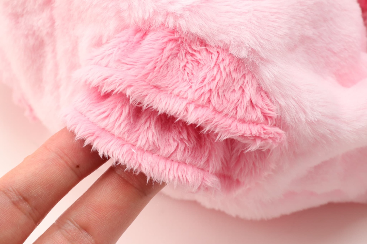 1173冬うさぎファーワンピース