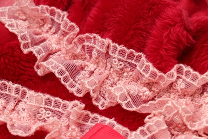 1169冬いちごデコレーションワンピース