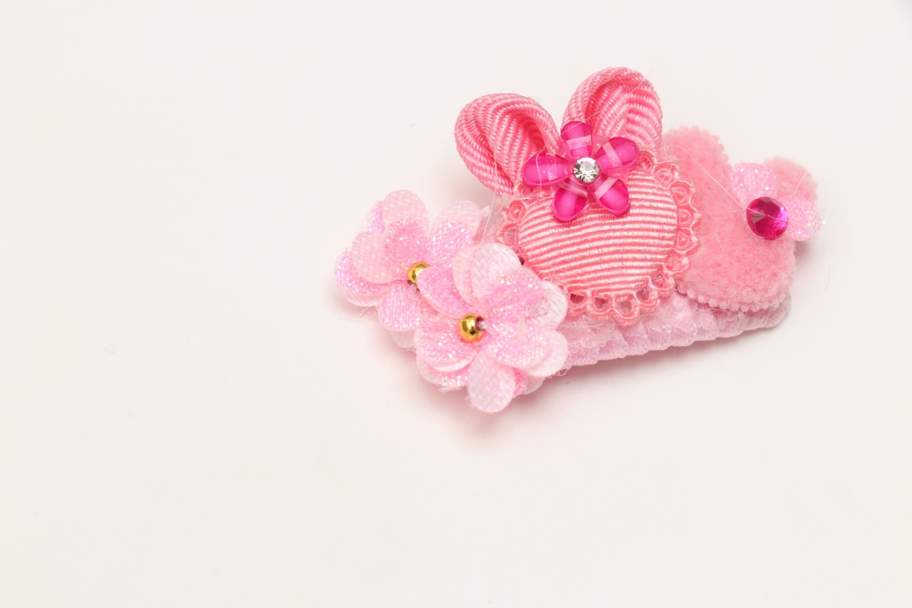 AC-045 うさぎデコレーションパッチン