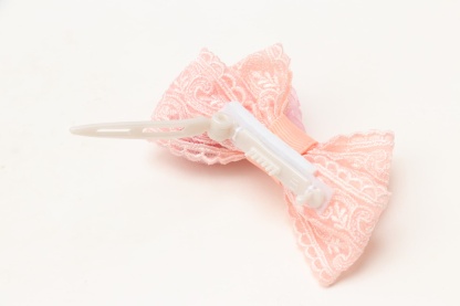 WEB-2601 いちごレースバレッタリボン　