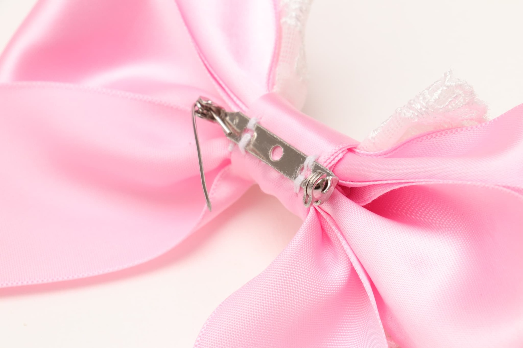 1178レース＆チュールキャミワンピース(リボンブローチ付き)