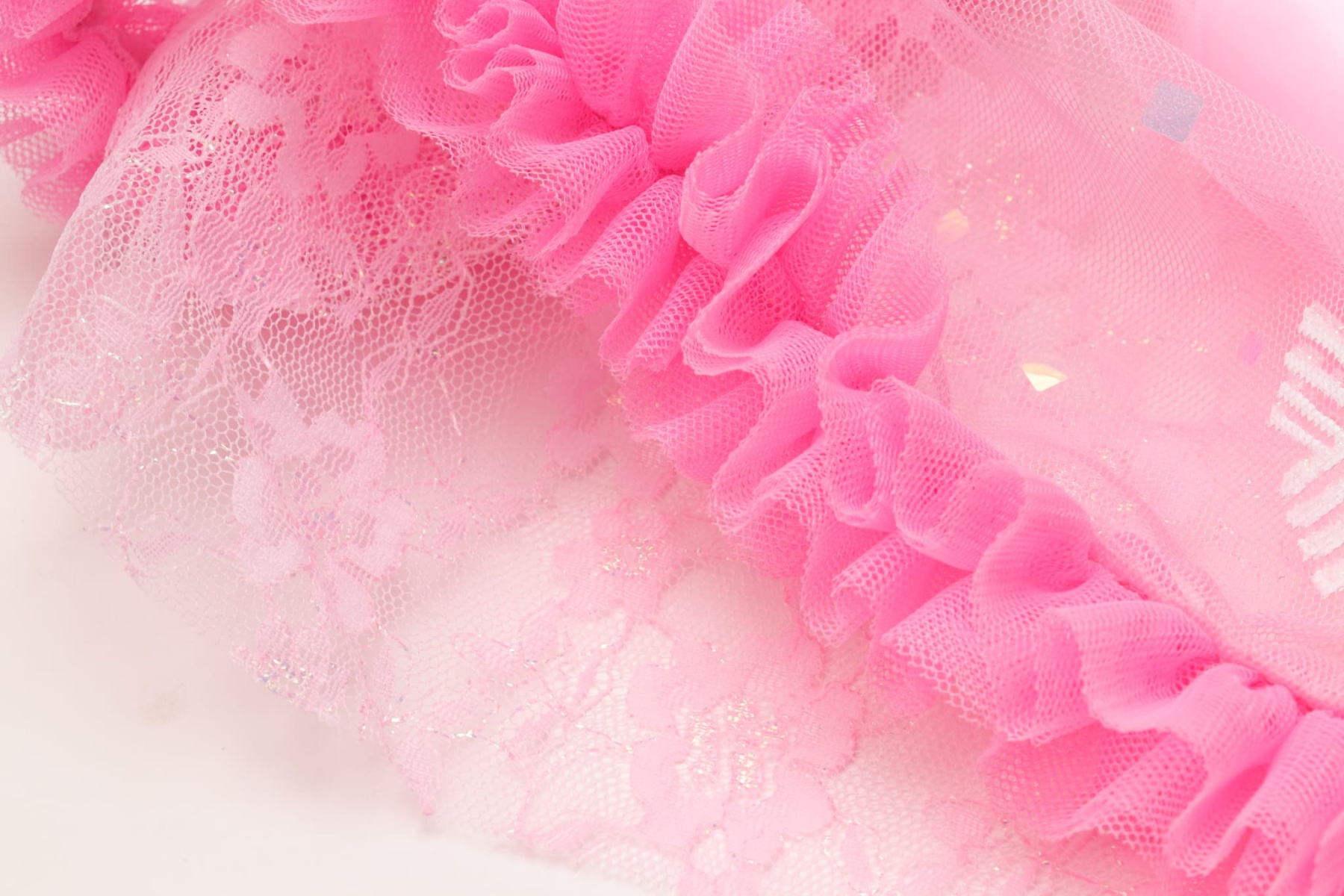 1178レース＆チュールキャミワンピース(リボンブローチ付き)