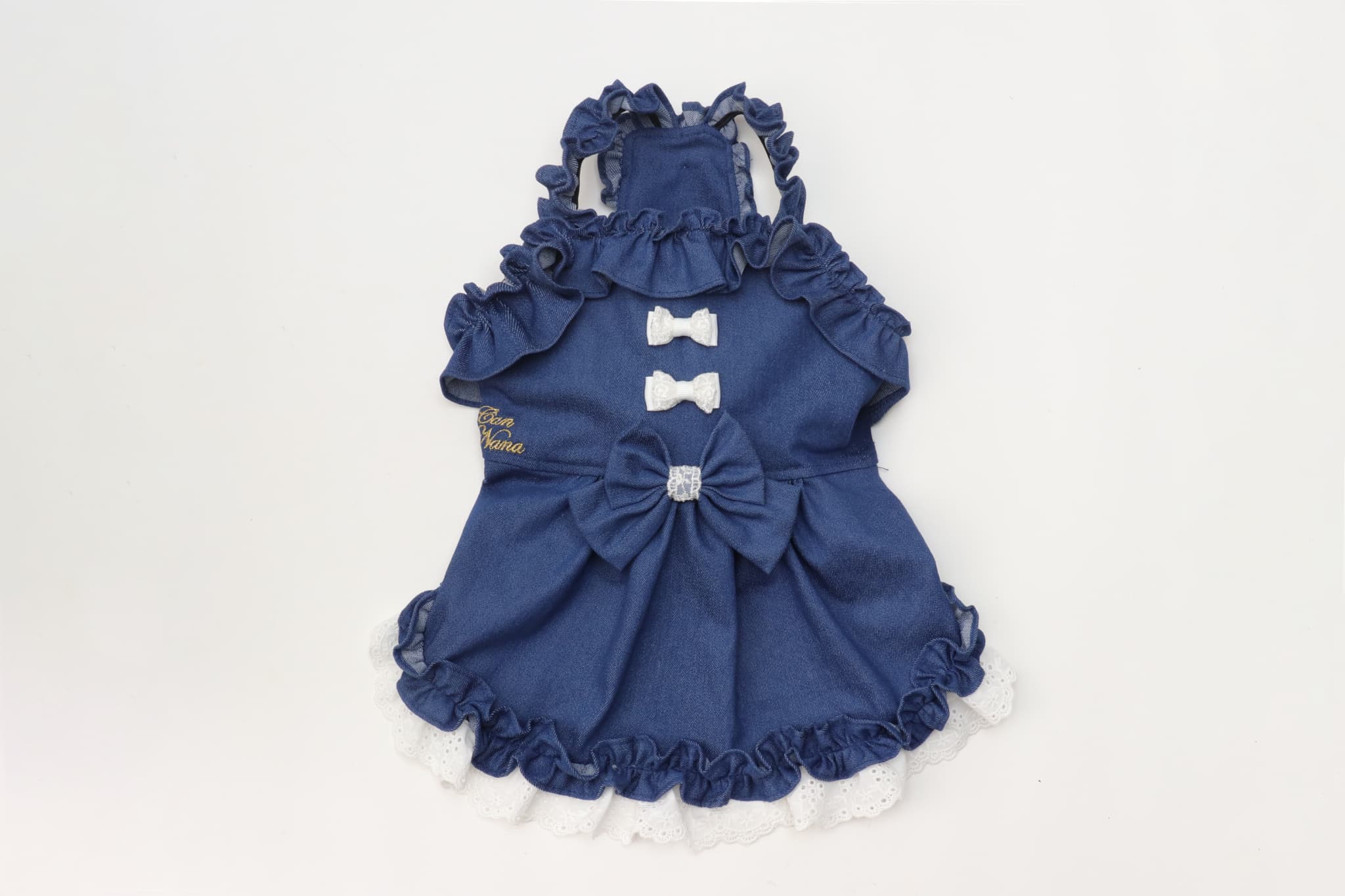 1181ストレッチデニムキャミワンピース