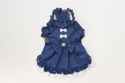 1181ストレッチデニムキャミワンピース