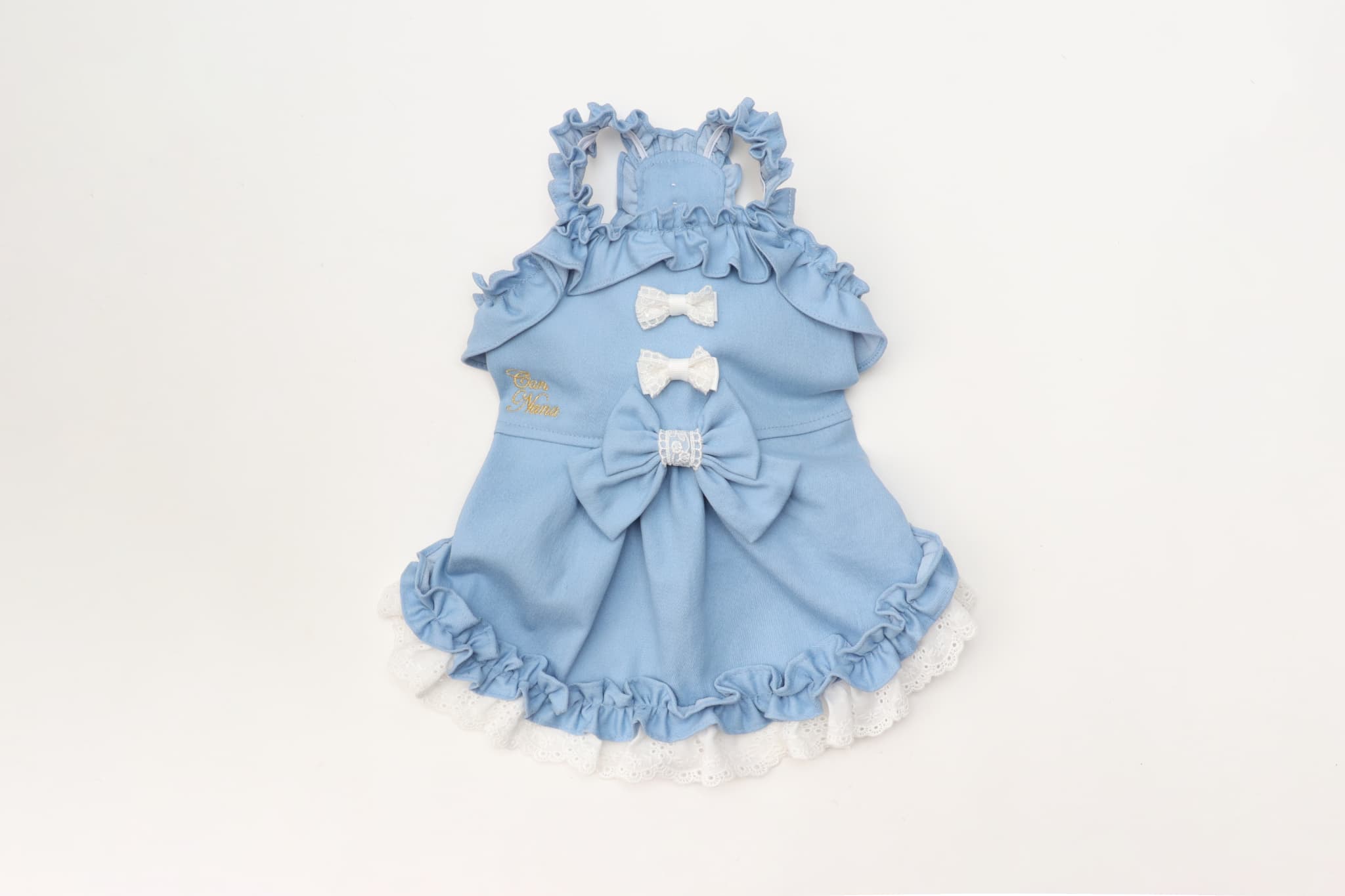 1181ストレッチデニムキャミワンピース