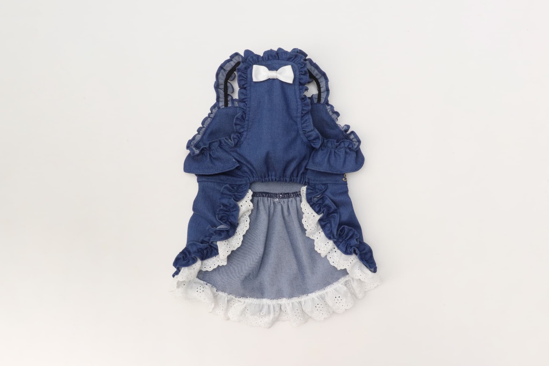 1181ストレッチデニムキャミワンピース