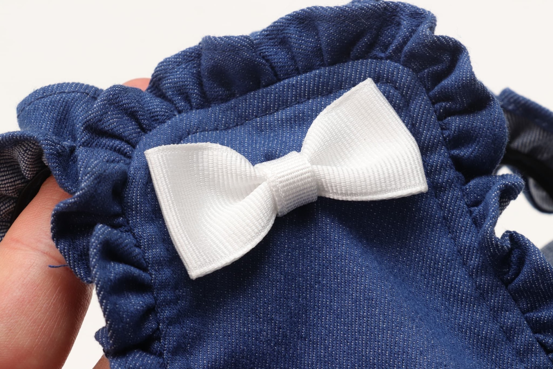 1181ストレッチデニムキャミワンピース