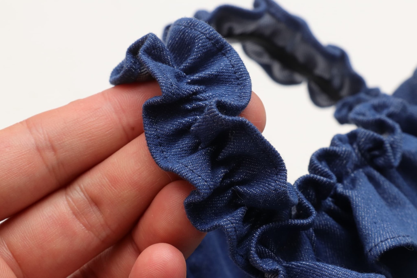 1181ストレッチデニムキャミワンピース