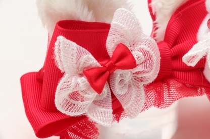 LB-327 うさぎデコカチューシャバレッタリボン